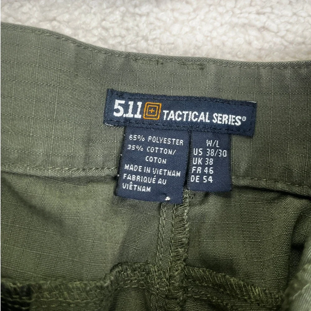 5.11 Tactical Ripstop Cargo Pants Mens 35x30 Olive Green Utility Gorpcore